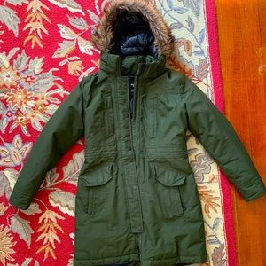 The North Face Hunter Green Winter Parka